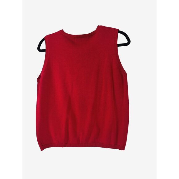 Dressbarn Womens M/L Set Of 4 Sweater Vests Lightweight Bundle Layers Preppy Fit - Picture 10 of 12